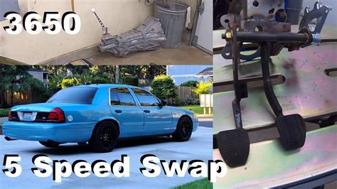 How To 5 Speed Swap A Crown Vic From Scratch Part 1 The Pedal Assembly