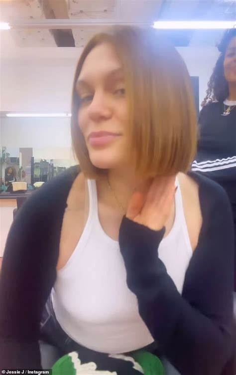 Jessie J Shows Off Her Dramatic New Hair Transformation As She Ditches Her Long Black Locks For