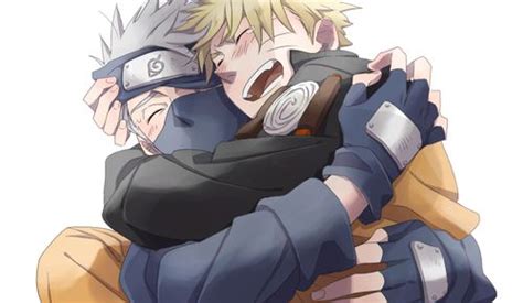 Adorable Picture Of Naruto And Kakashi I Love Seeing Students And