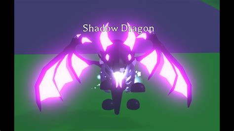Mega Neon Shadow Dragon In Adopt Me Roblox Youtube