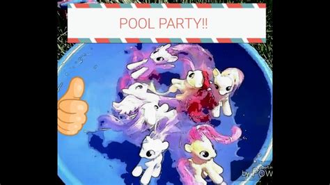 My Little Pony Pool Party Youtube