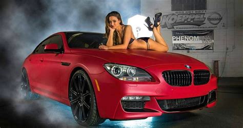 This Is How You Advertise Sexy Bmw Model Matte Red Hd Wallpaper