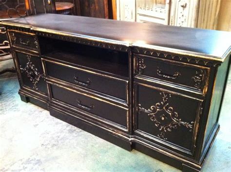 We did not find results for: Black distressed furniture Vintage buffet turned TV ...