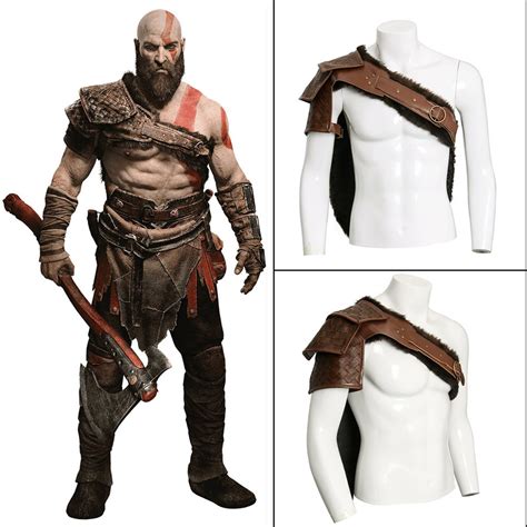 takerlama game god of war 4 cosplay kratos shoulders cross shoulder strap halloween fancy dress