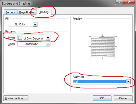 May 16, 2020 · open microsoft word. microsoft word 2010 - Fill cell in table with line pattern ...