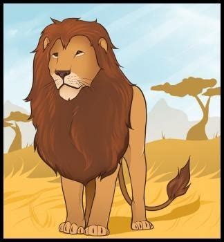 Unlike others, they are capable of swimming and also they can jump up to 35ft. How to Draw a Cartoon Lion: 13 Steps (with Pictures) - wikiHow