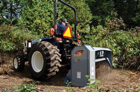 How big of a tree have you been able to mulch (diameter). Mounted mulcher - MP348 - baumalight - flail / PTO-driven ...