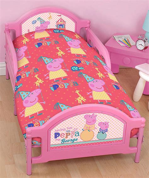 Stylish designs at affordable prices. PEPPA PIG FUNFAIR JUNIOR COT BED DUVET QUILT COVER SET ...