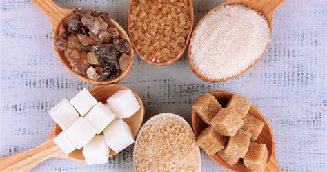 4 Types Of Sugar