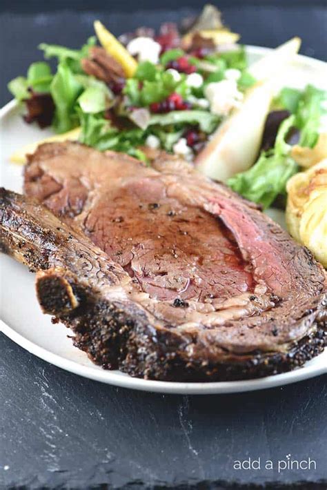 Because the muscles in this part of the cow are not used very much, the meat of a prime rib is tender and juicy. Perfect Prime Rib Recipe - Add a Pinch