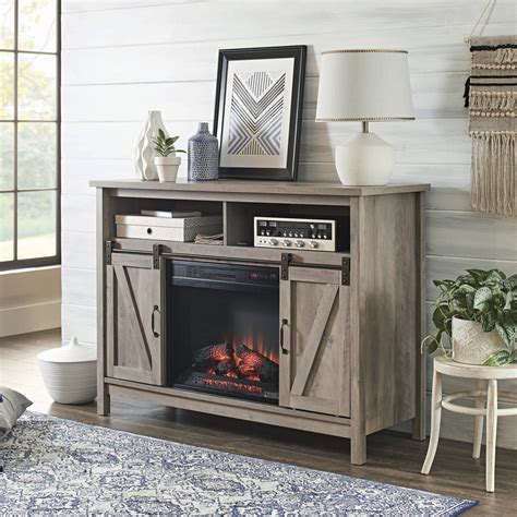 Planika, a premium ethanol fireplace that is fully loaded with all the safety, and convenience. Better Homes & Gardens Modern Farmhouse Fireplace Credenza ...