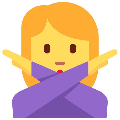 🙅 Person Gesturing No Emoji Meaning With Pictures From A To Z