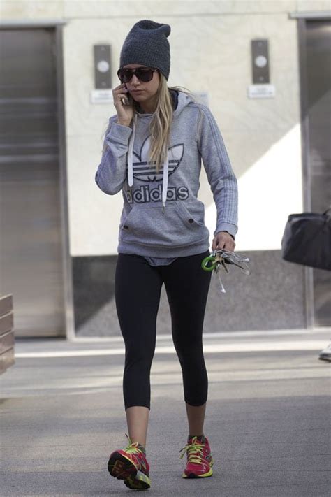 Ashley Tisdale Inspiration Fitness Fashion Workout Outfit Ashley