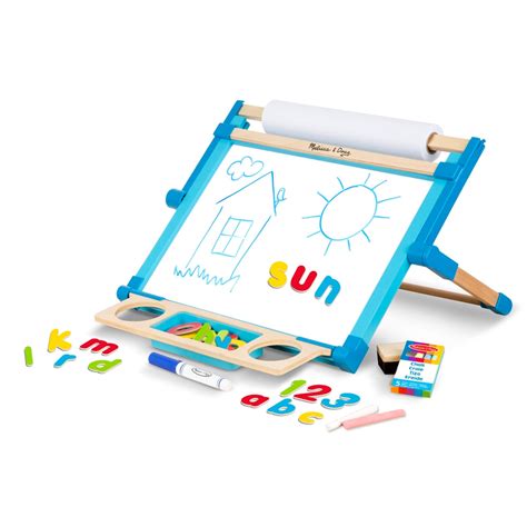 Melissa And Doug Double Sided Magnetic Tabletop Easel Toys4me