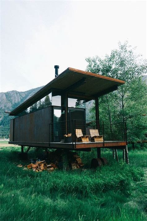 Olson Kundig Architect Methow Valley Rolling Huts Where The