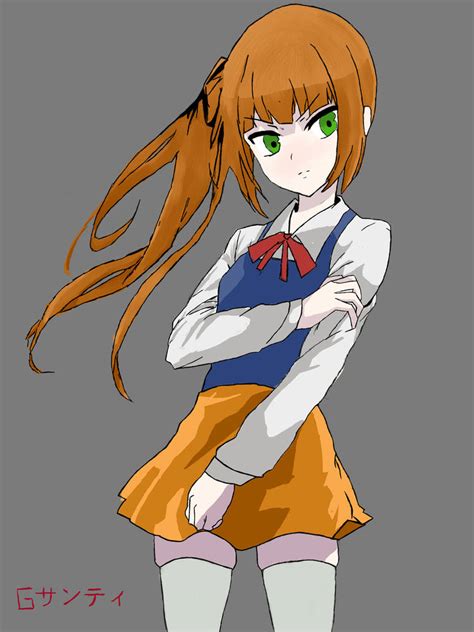 Fictional Anime Girl Draw By Fixbound On Deviantart