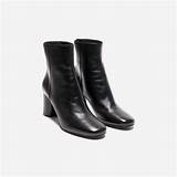 Sandro Leather Ankle Boot Pictures