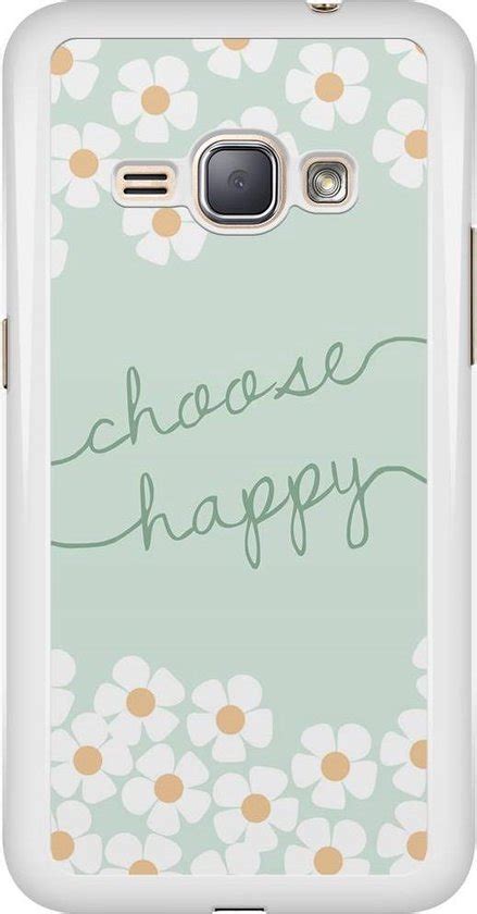 Samsung Galaxy J1 2016 Hoesje Choose Happy