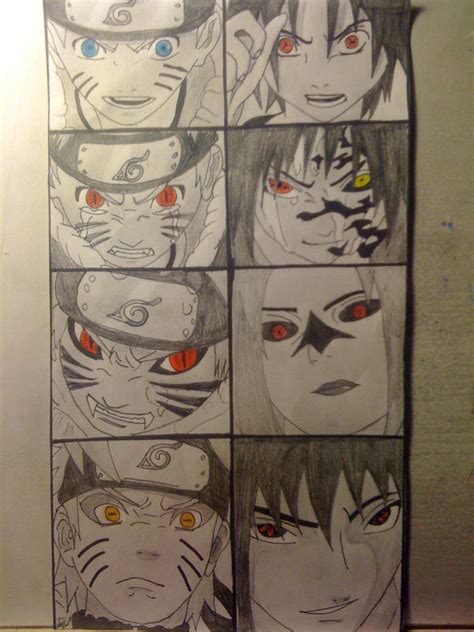 Naruto Uzumaki Vs Sasuke Uchiha By Theartistnoe On Deviantart