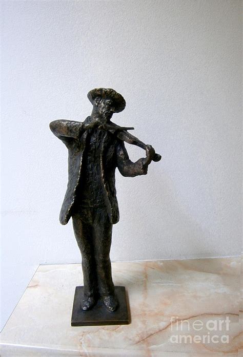 Street Violinist Sculpture By Nikola Litchkov Pixels
