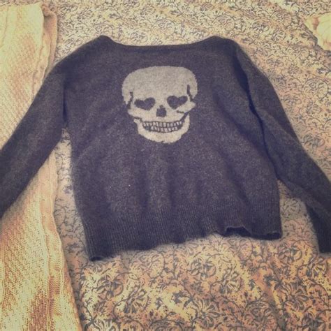 360 Skull Cashmere Sweater Trendy Sweaters Sweaters Cashmere Sweaters