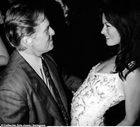 Born and raised in wales. Kirk Douglas offers wisdom to Catherine Zeta-Jones and ...