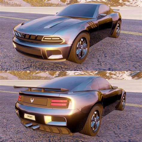 My First Attempt At A Modern Muscle Car Thoughts R Automationgame