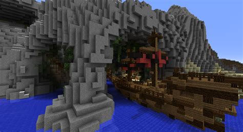 Minecraft Pirate Cove Minecraft Pirates Cove Minecraft Ships