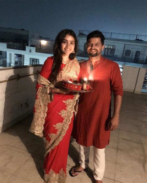 Photos Indian Cricketers Who Celebrated Karva Chauth With Their Better