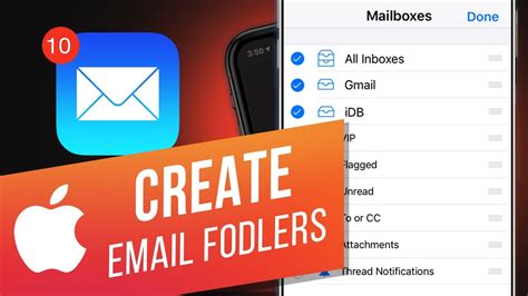 How To Add Folders To Iphone Mail How To Manage Email Messages On