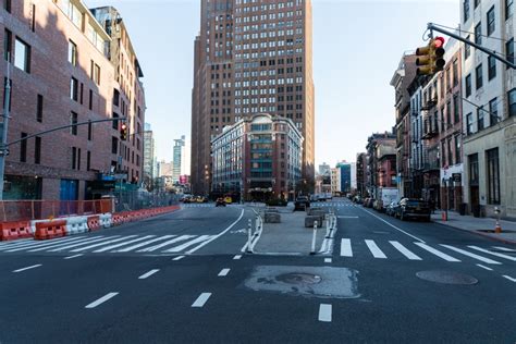 Nyc Streets Clear Out To Curb The Spread Of Covid 19 New York Post