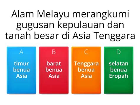 Kerajaan Alam Melayu Quiz