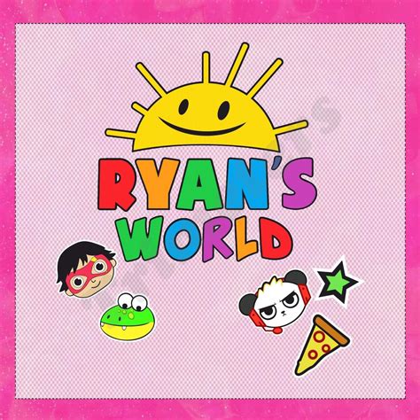 Logo Ryans World Svg 01 Svg Dxf Cricut Silhouette Cut Etsy