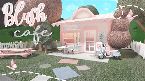 Blush Cafe Roblox Bloxburg Youtube Cute Room Decor Tiny House