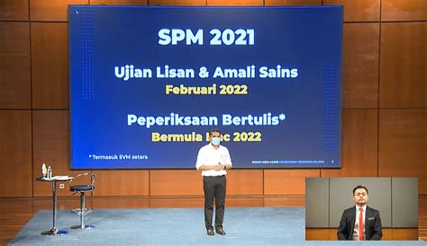 Spm 2021 Written Examinations Postponed To March 2022 Dayakdaily
