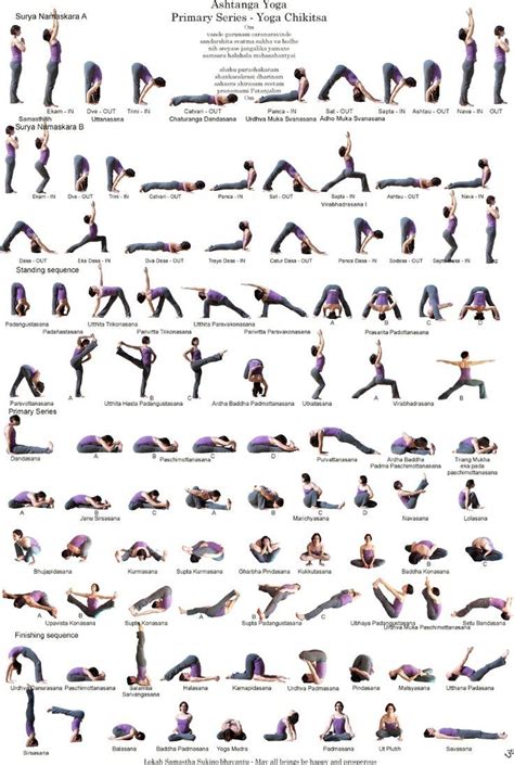 Mysore Yoga Mais Ashtanga Yoga Poses Ashtanga Yoga Primary Series