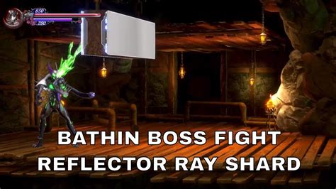 Bloodstained Rotn Bosses Bathin Reflector Ray Boss Fight Youtube