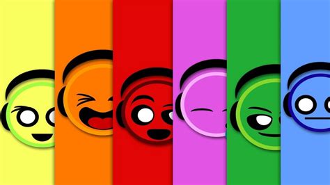 Emotions Wallpaper Colorful Faces Full Hd Abstract High Resolution