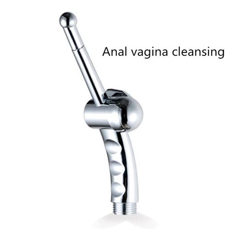 Anal Vagina Cleaning Shower Head Enema And Vaginal Rinse Clyster Cleaner Butt Plug Enemator Sex