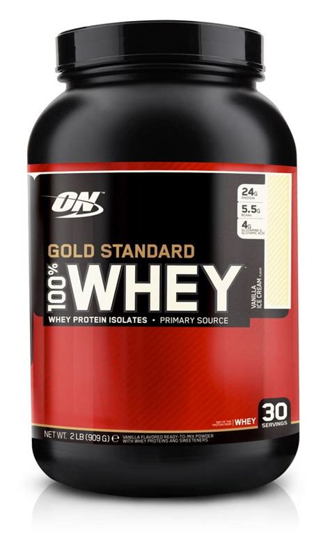 100 Whey Gold Standard Protein Optimum Nutrition • Proteinsk