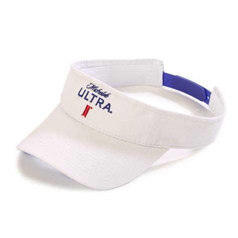 Michelob Ultra White Visor The Beer Gear Store