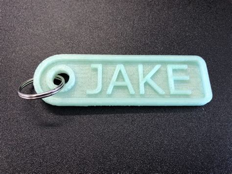 Creating A Customized 3d Printed Keychain With Sketchup Digital
