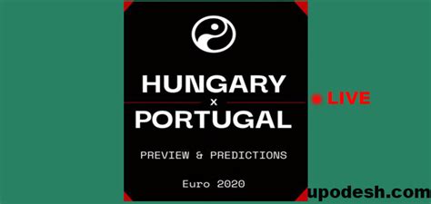 Portugal dominated from start to finish but it took them 84 minutes to break the deadlock. Hungary Vs Portugal Football Live Streaming UEFA EURO 2021