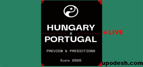 The team news is in! Hungary Vs Portugal Football Live Streaming UEFA EURO 2021