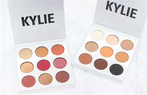 Review Of The Burgundy Bronze Kyshadow Palettes From Kylie Cosmetics