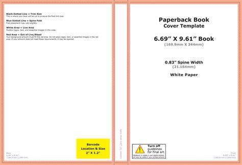 11×11 Book Template For Word