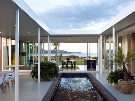 Single Level Beach House In New Zealand Idesignarch Interior Design
