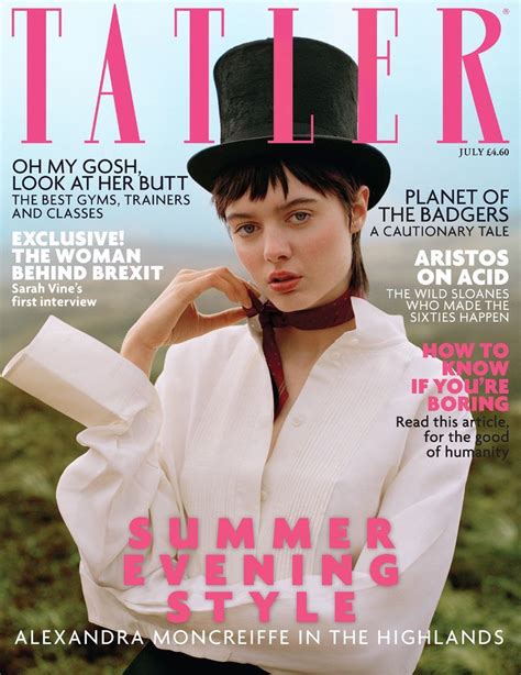 Tatler Uk July 2017 Cover Tatler Uk