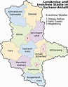 Map of Saxony-Anhalt 2008 - Full size