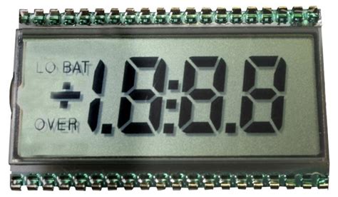 Lcd S3x1c50trc Lumex 7 Segment Lcd Display 4 4 X 1